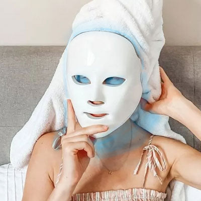 Wireless LED Light Therapy Mask – Spa-Quality Skincare at Home!